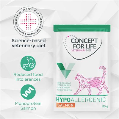 Concept for Life Veterinary Diet Hypoallergenic - Salmon 12 x 85g