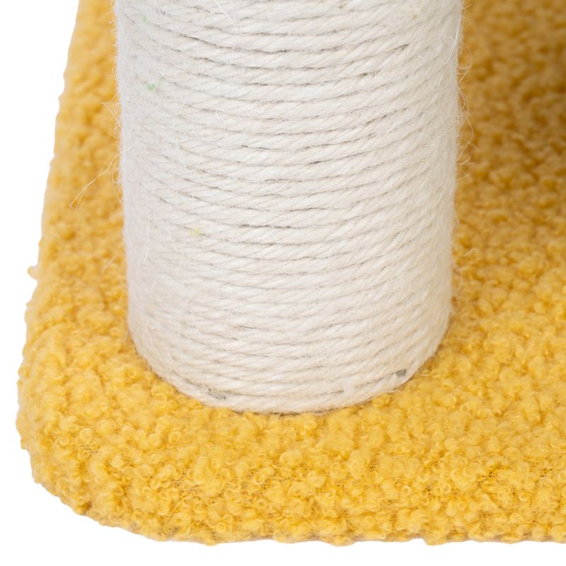 TIAKI Palm Scratching Tree with Hammock Yellow