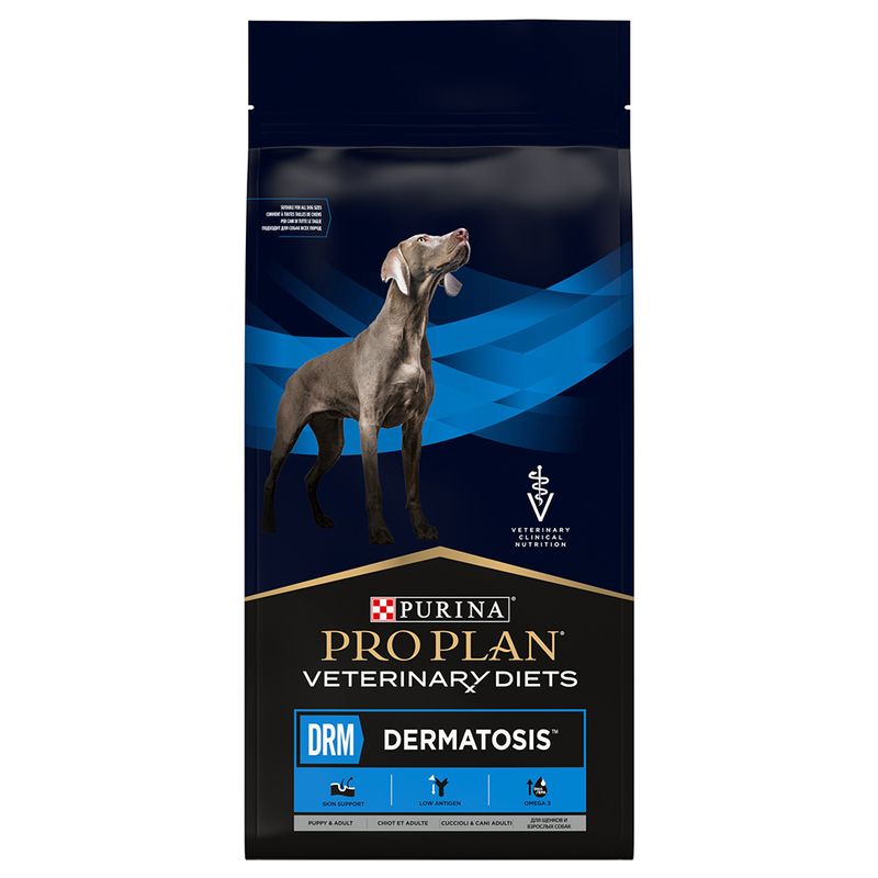 PURINA PRO PLAN Veterinary Diets DRM Dermatosis 3kg