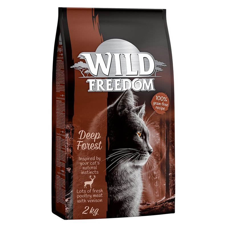 Wild Freedom Grain-Free Dry Cat Food Economy Pack 3 x 2kg Kitten \