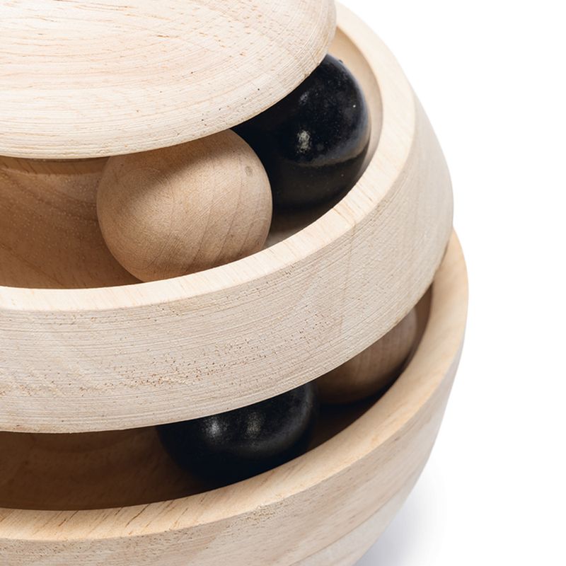 Designed by Lotte Neya Wooden Cat Toy approx. 16cm (diameter)