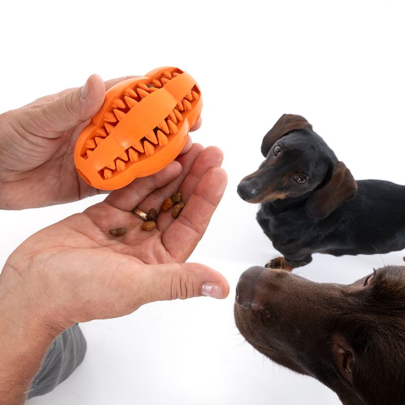 TIAKI Rugby Treat Dog Toy 10.5 x 7.5cm (L x Diameter)