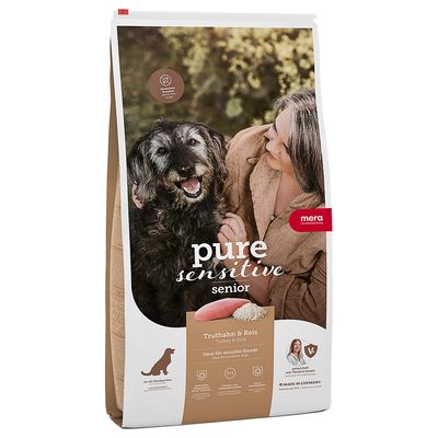 mera Pure Sensitive Senior Turkey & Rice 12.5kg