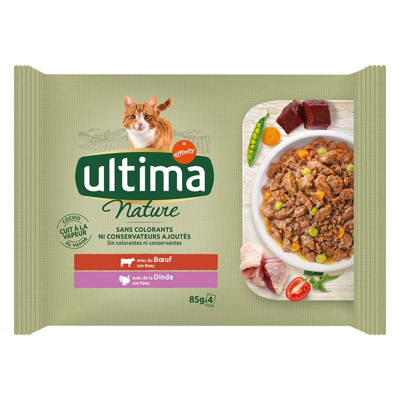 Ultima Nature 4 x 85g Salmon & Cod