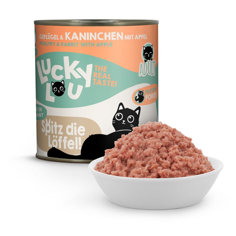 Lucky Lou Adult 6 x 800g Poultry & Trout