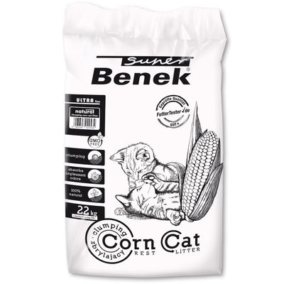 Super Benek Corn Cat Ultra Natural 35l (approx. 22kg)