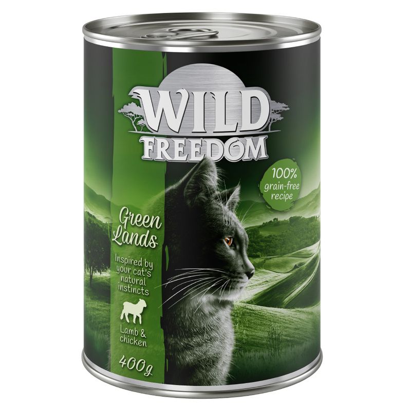 Wild Freedom Adult Saver Pack 24 x 400g Mixed Pack I (Chicken, Pollock, Lamb, Rabbit, Game)