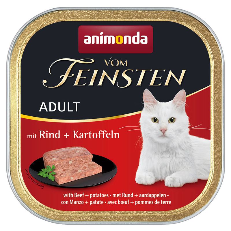 animonda vom Feinsten Adult 6 x 100g Poultry & Veal
