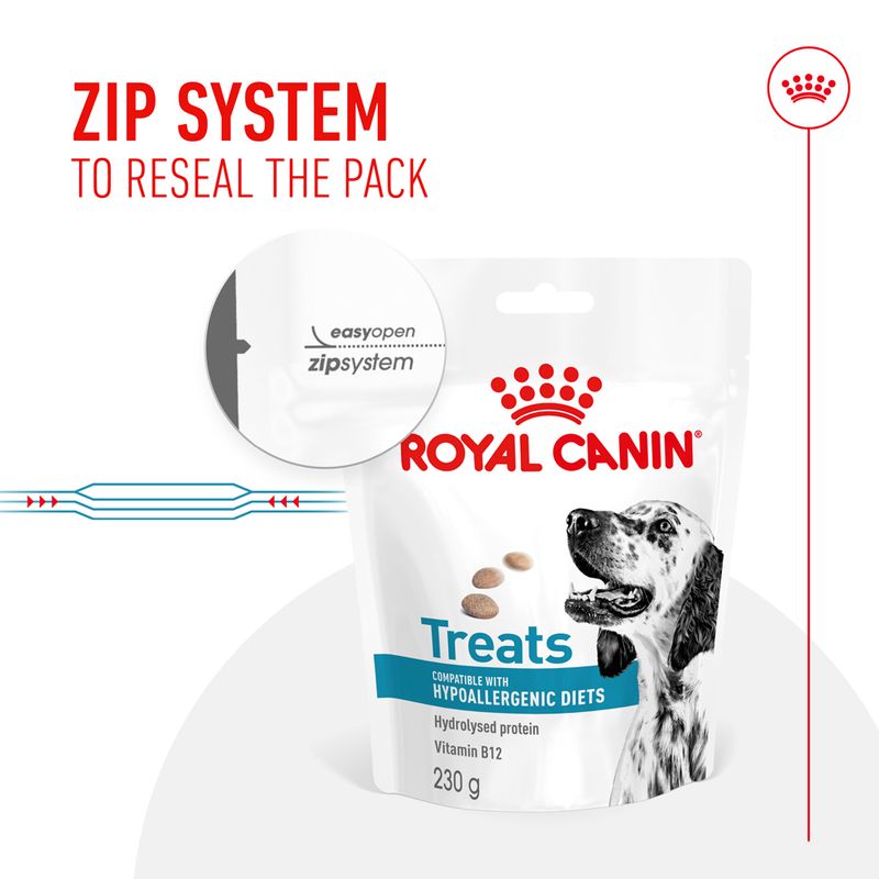 Royal Canin Hypoallergenic Treats 230g (150 pieces)