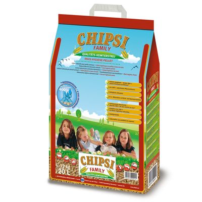 Chipsi Family Corn-Hygiene-Pellets 20 litre