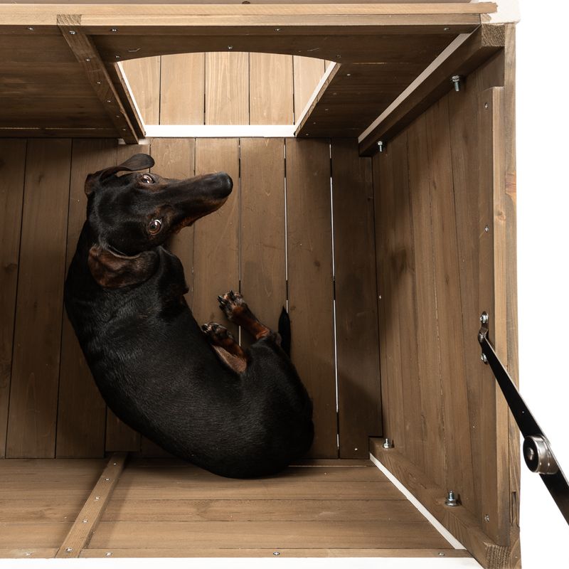 Doug Dog Kennel Size S: 85.7 x 96.5 x 58.3cm (L x D x H)