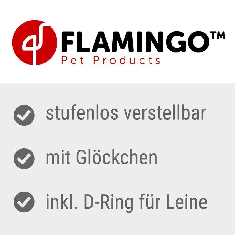 Flamingo Cat Collar Ziggi Flower pink