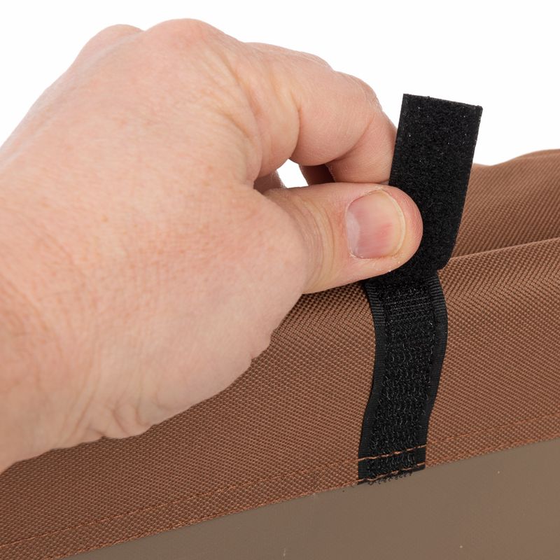 TIAKI dog sofa Sun Cream Size L: L 91 x W x H 76 x 18 cm