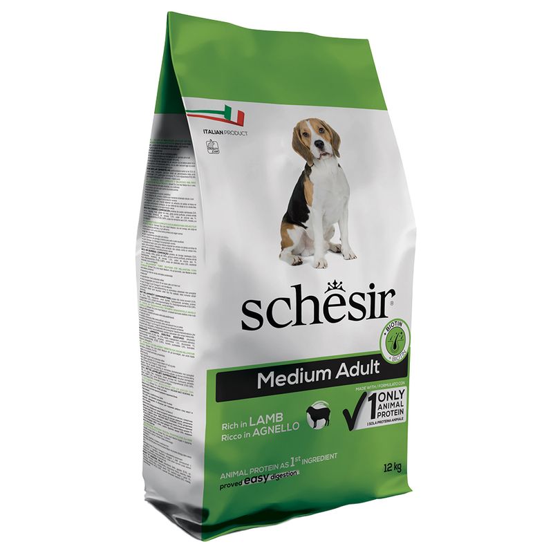 Schesir Dog Medium Adult with Lamb 3kg