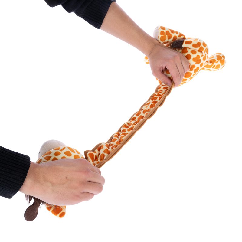 TIAKI Giraffe with Elasticated Neck Plush Toy 60 x 19 x 13 cm (L x W x H)