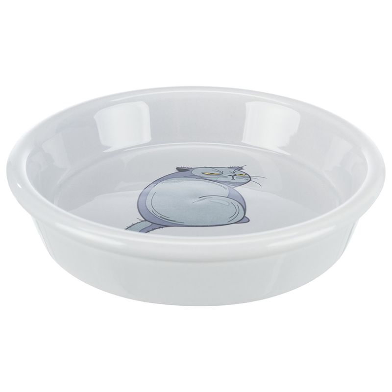 Trixie ceramic bowl with motif 250 ml, Ø 13 cm