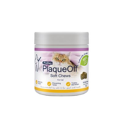 ProDen PlaqueOff Soft Chews for Cats 120 Chews