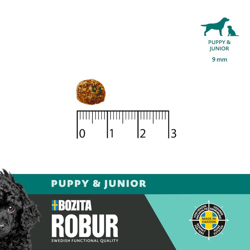 Bozita Robur Puppy & Junior Chicken 3kg