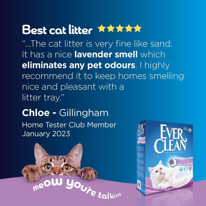 Ever Clean® Lavender Clumping Cat Litter 10l