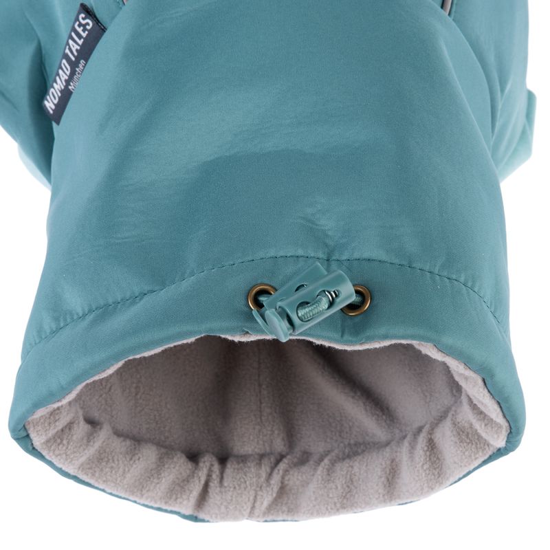 Nomad Tales Spirit Softshell Dog Coat - Pacific approx. 35cm Back Length