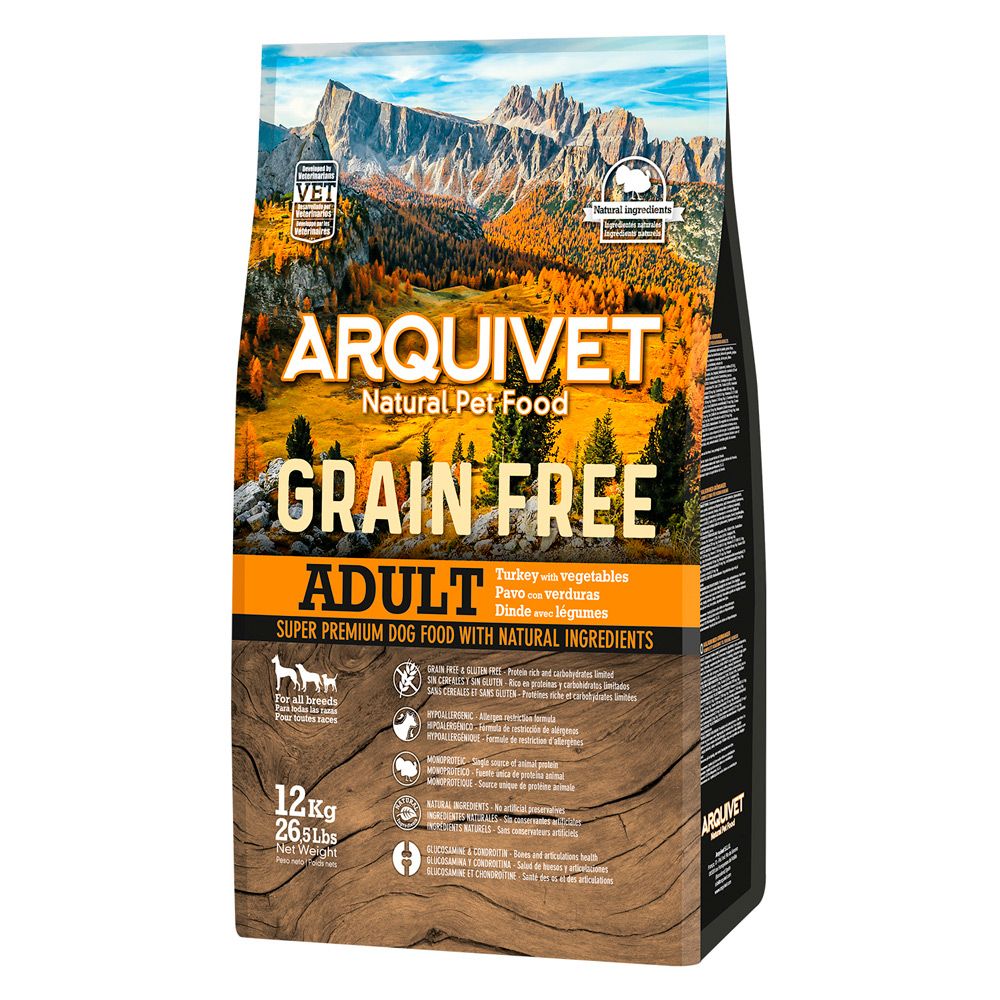 Arquivet Grain-Free Turkey 12kg