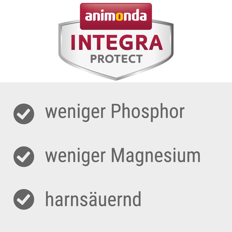 animonda Integra Protect Adult Urinary Struvite stones 8 x 85 g with chicken