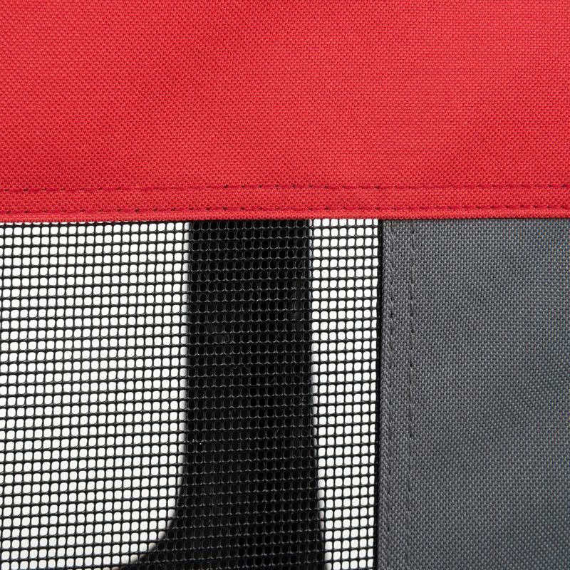 First Class Basic Transport Crate Size S: 53.5 x 38 x 46cm (L x W x H) Grey-Brown & Neon Green