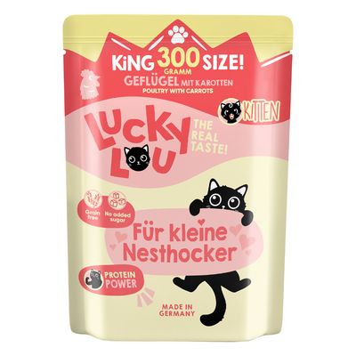 Lucky Lou Lifestage Kitten 6 x 300g Poultry