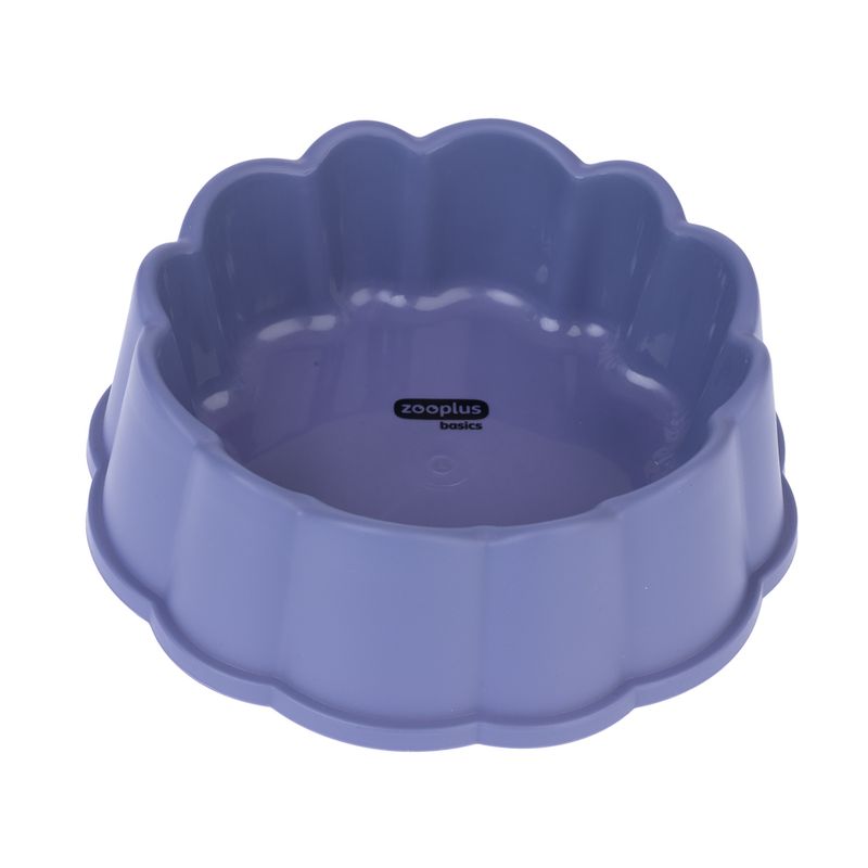 zooplus Basics Plastic Round Cat Bowls 2 x 300ml