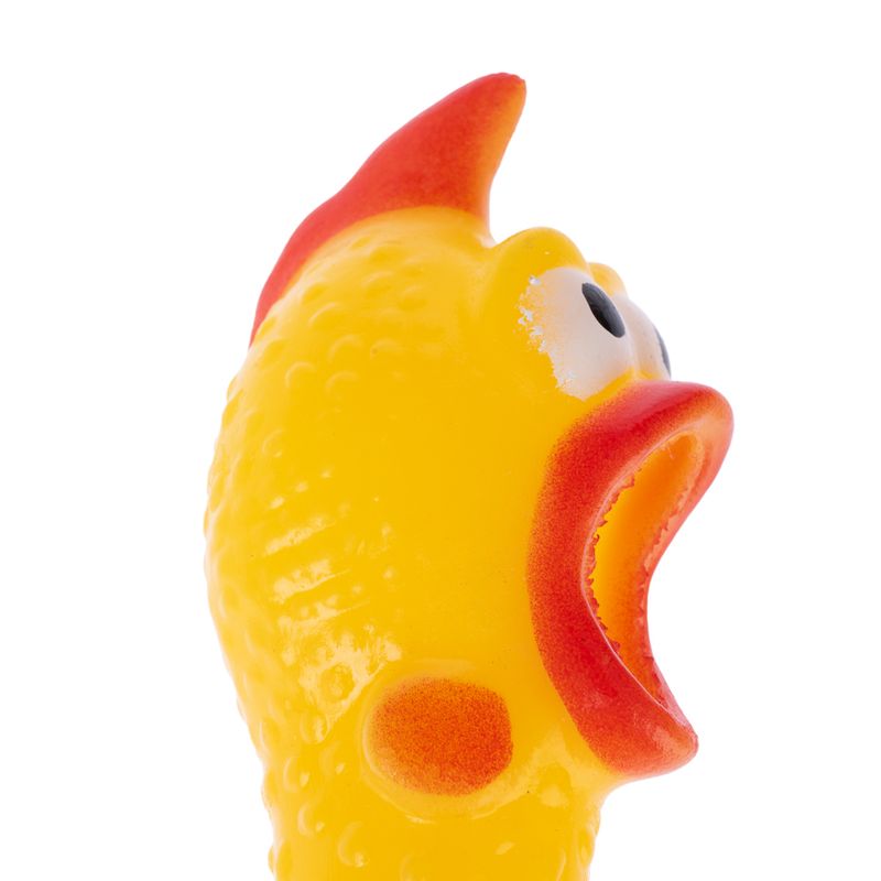 zooplus Basics Squeaky Chicken Size S: 16.5 x 4.5 x 4 cm (L x W x H)