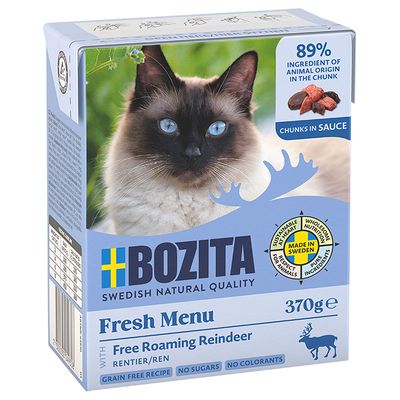 Bozita Tetra Chunks in Sauce Saver Pack 18 x 370g Chicken & Turkey