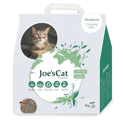 Joe's Cat Recycled Paper Clumping Cat Litter 8l (3kg)