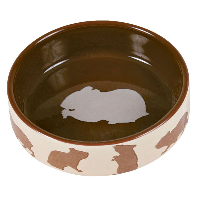 Trixie Ceramic food bowl for small pets Hamster 80 ml, Ø 8 cm