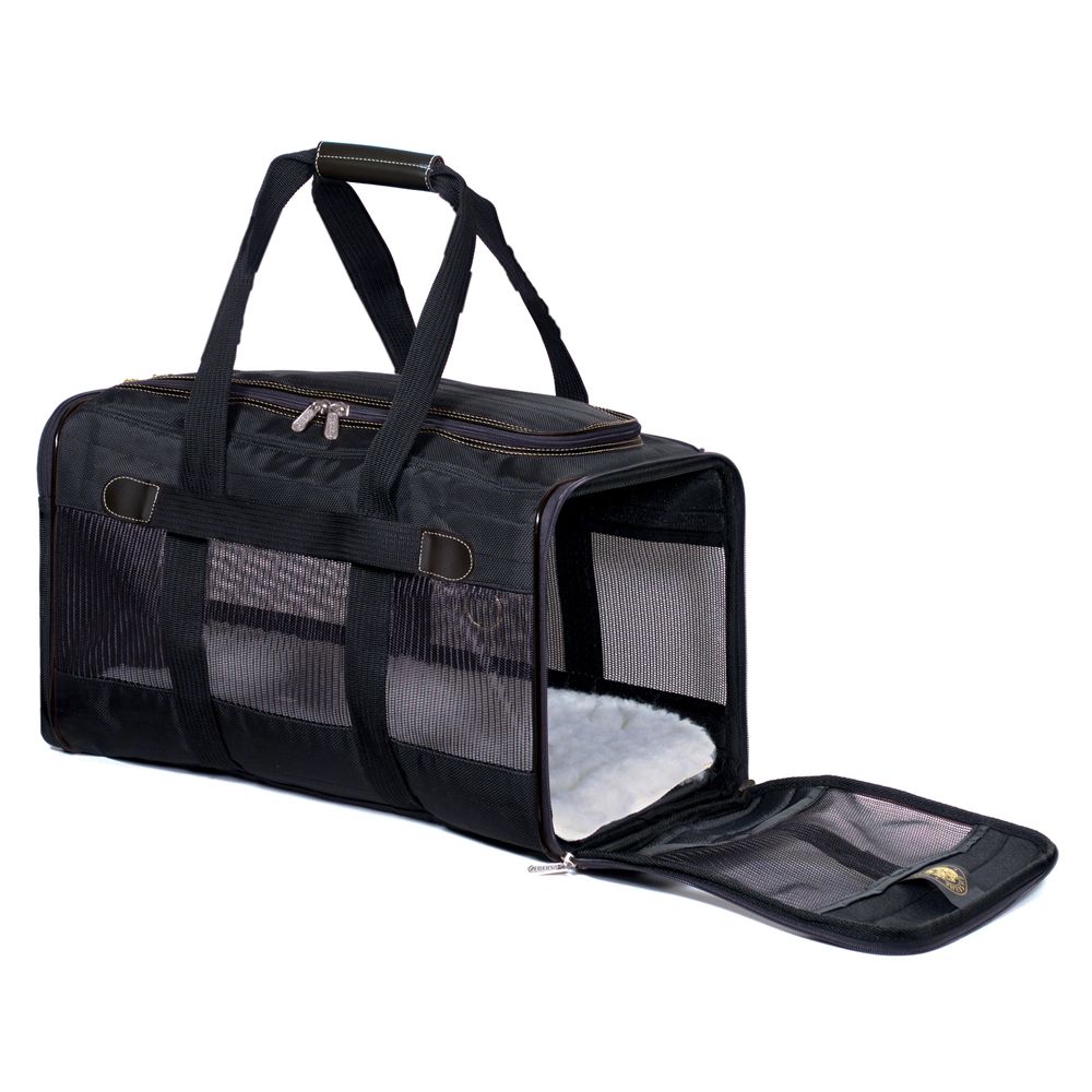 Sherpa® Original Deluxe Pet Carrier Size L: approx. 48 x 30 x 29 cm (L x W x H) – up to 10kg