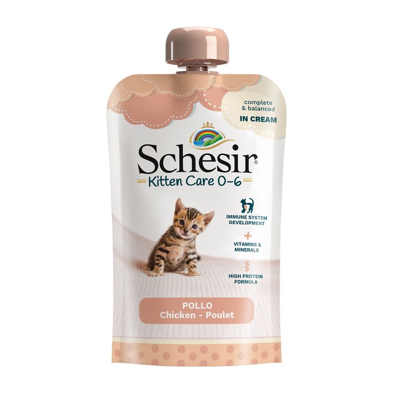 Schesir Kitten in Cream 10 x 150g Chicken