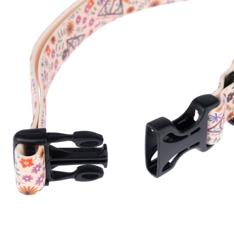 Harry Potter Deathly Hallows Collar - Beige Size S: Neck Circumference 25 - 36 cm, Width 20mm