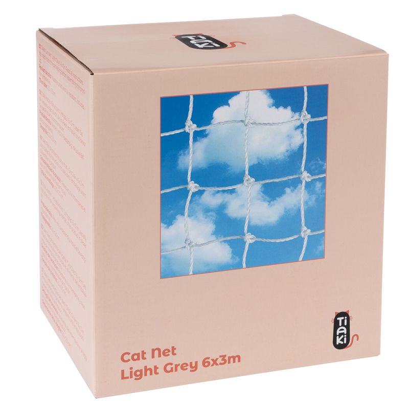 TIAKI Light Grey Safety Net with Wire Reinforcement 2 x 1.5m