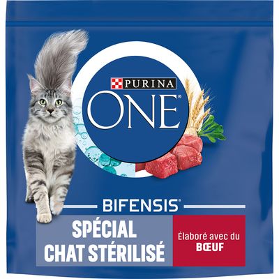 PURINA ONE Cat Sterilized beef, wheat 6 kg
