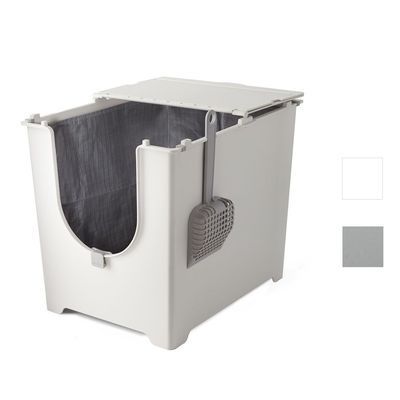 Modkat Flip Cat Litter Box White