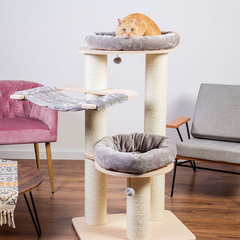 Natural Paradise Scratching Tree - Amaryllis L Cream