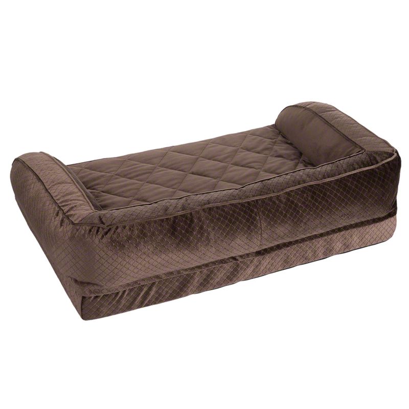 TIAKI Wellness Cuddly Sofa Brown: 100 x 65 x 30cm (L x W x H)