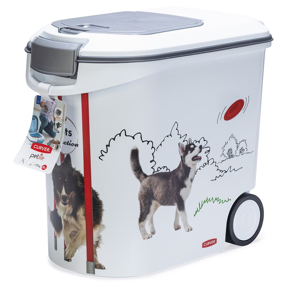 Curver Dry Dog Food Container Agility Design: up to 12kg dry food (35 litres)
