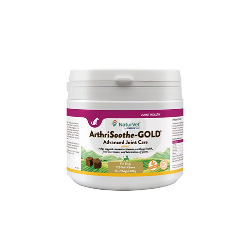 NaturVet ArthriSoothe-Gold Snacks 70 Chews