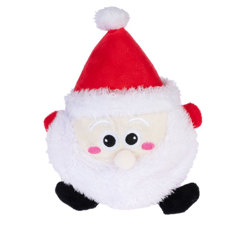TIAKI Santa Round Plush Toy 20 x 14 x 9 cm (L x W x H)