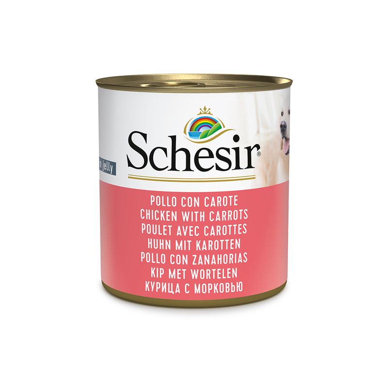 Schesir Saver Pack 12 x 285g Chicken with Carrots