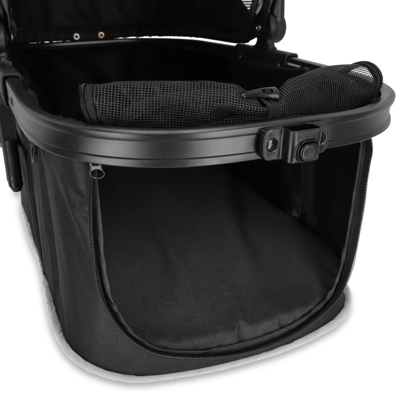 Nomad Tales Calma Pet Stroller - Rose Gold Up to 15kg: 82 x 65 x 102 cm (L x W x H)