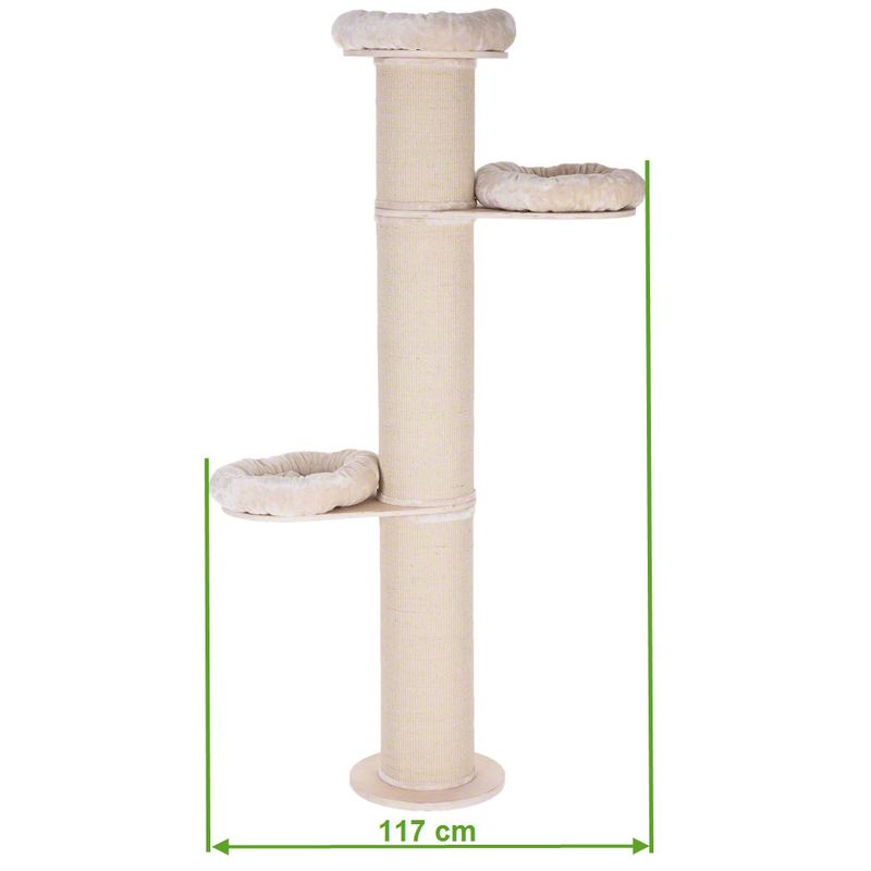 Natural Paradise Scratching Pillar - Jasmine XXL Cream