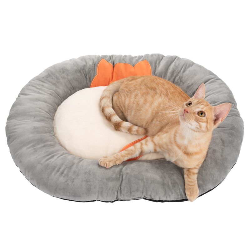 Ginger Cat Cushion 72 x 62 x 8 cm (L x W x H)