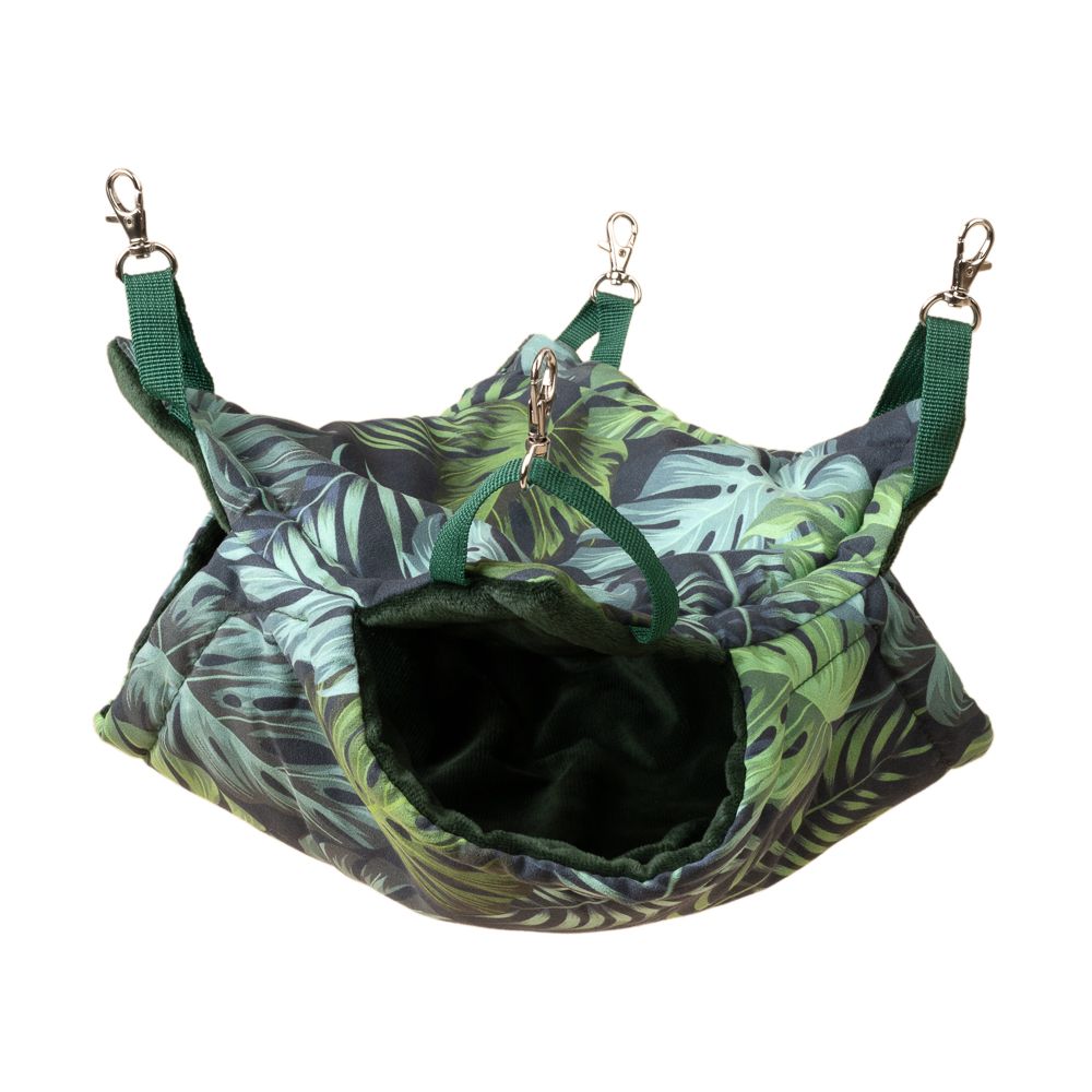 TIAKI Jungle Collection Small Pet Hammock Size S: approx. 35 x 35 cm (L x W)