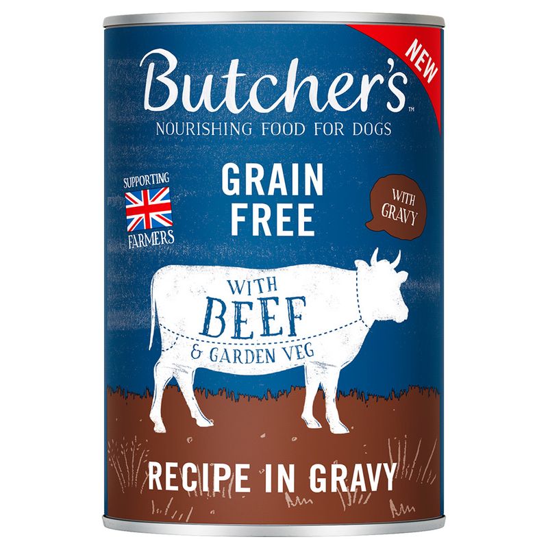Butcher's Original Grain-Free for Dogs Saver Pack 48 x 400g Beef in Sauce